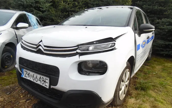 samochody osobowe Citroen C3 cena 10900 przebieg: 287600, rok produkcji 2017 z Jedlicze